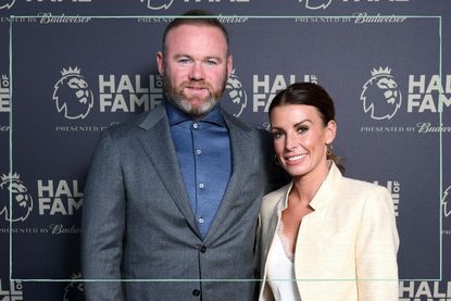 Wayne Rooney and wife Coleen Rooney