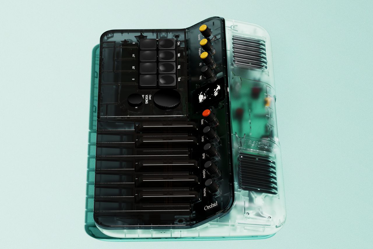 Clear Orchid: Arctic by Telepathic Instruments