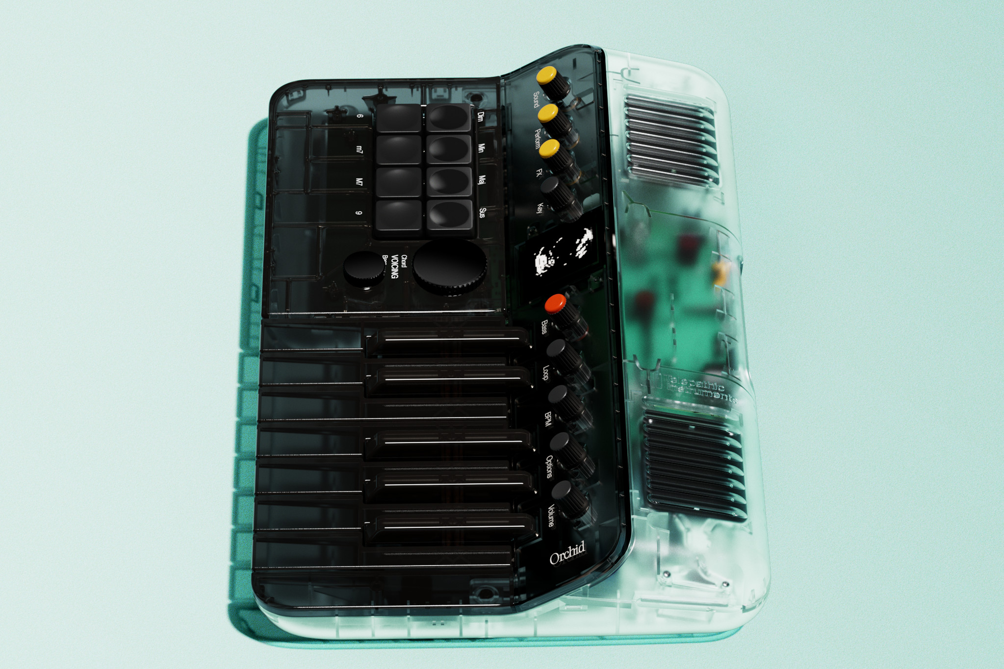 Clear Orchid: Arctic by Telepathic Instruments