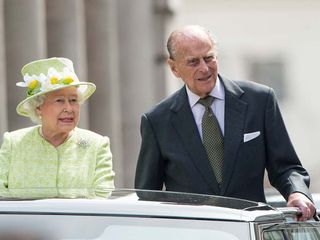 The Queen and Prince Philip during her 90th birthday celebrations - Queen Elizabeth II