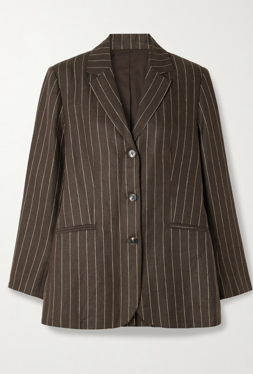 An image of a Posse blazer, a staple of preppy fashion. 
