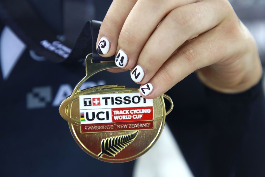 A close up of a New Zealand gold on home turf