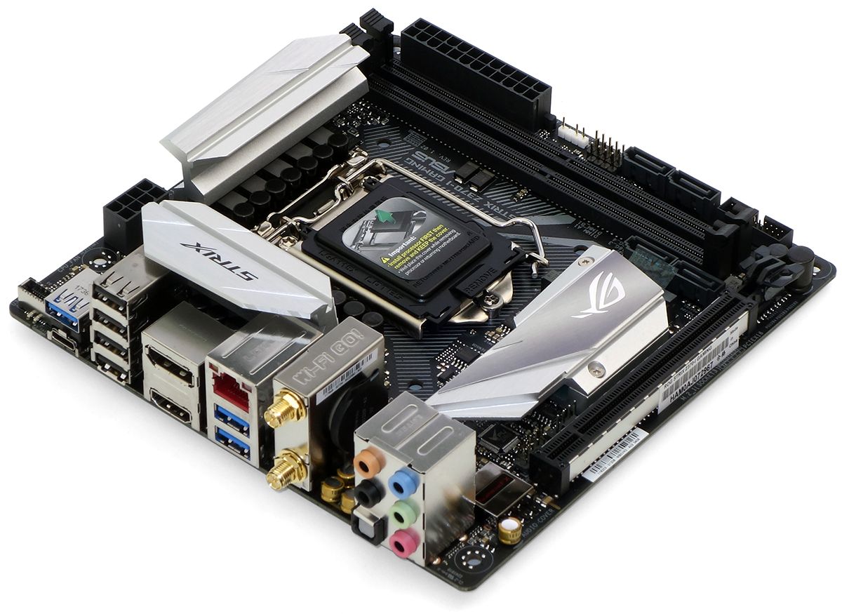 Asus Rog Strix Z370 I Gaming Motherboard Review Tom S Hardware Tom S Hardware