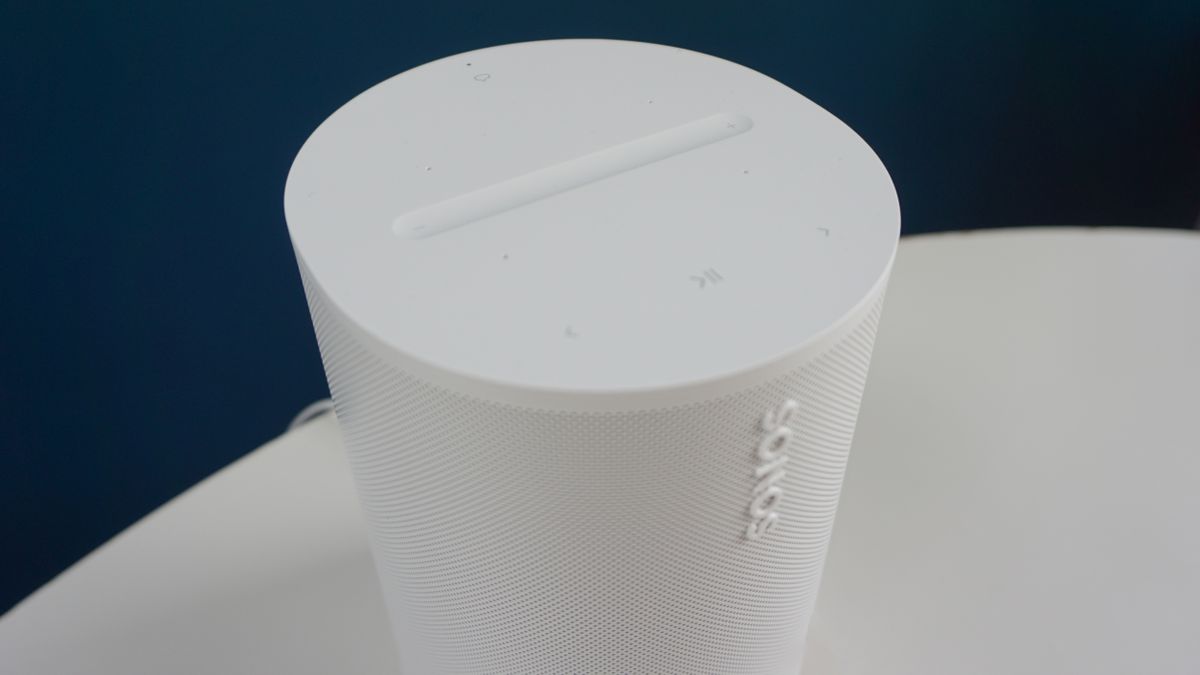 Sonos Era 100 on white table