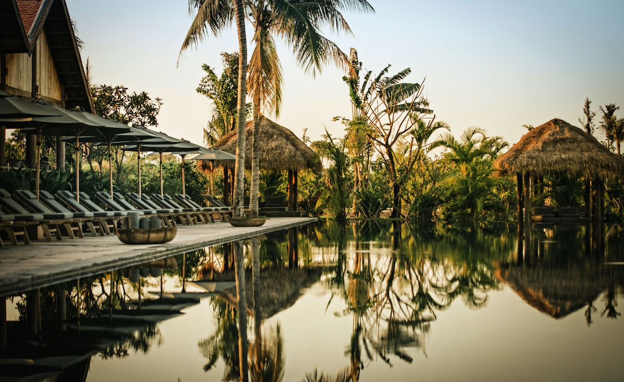 Phum Baitang outside view Siem Reap, Cambodia