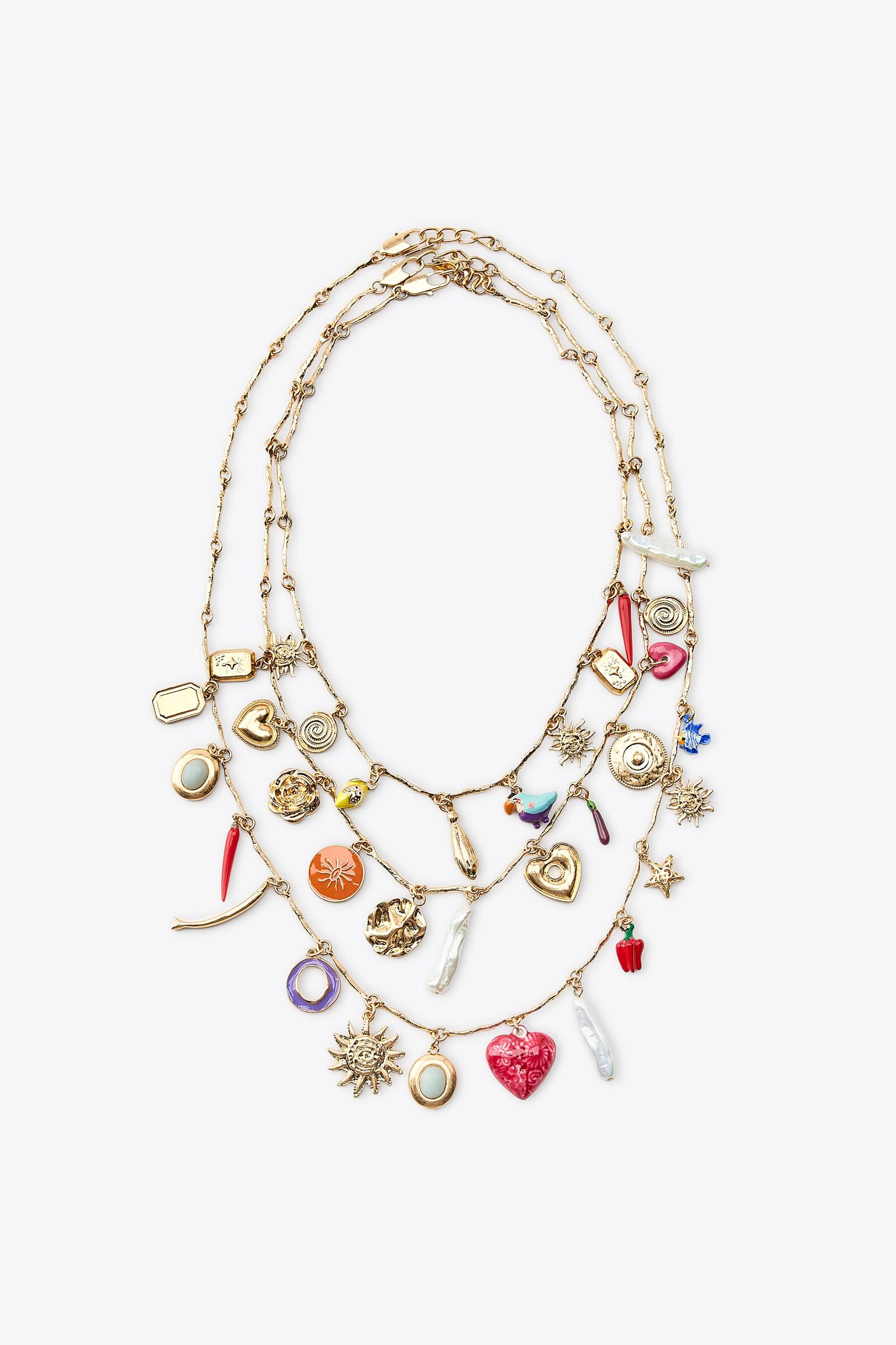 3-Pack of Charm Necklaces