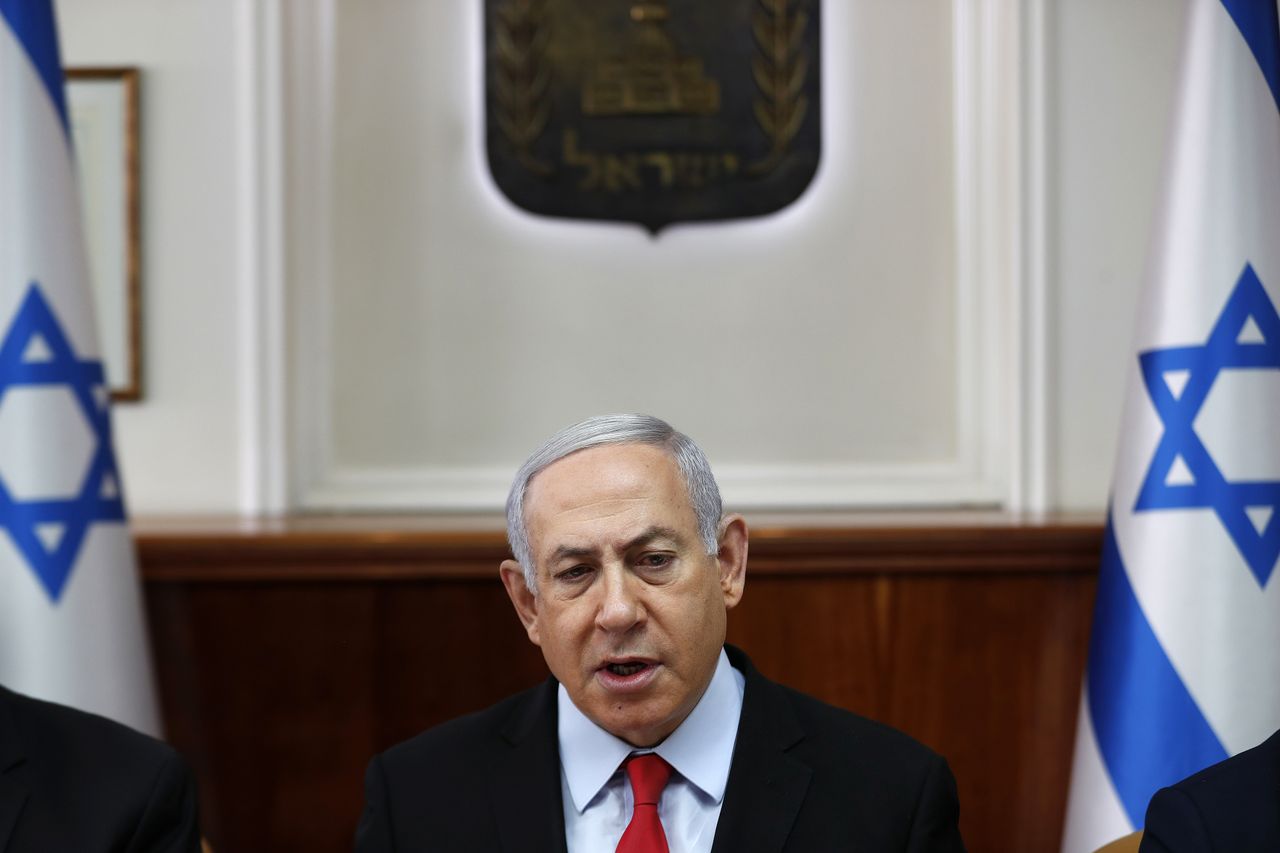 Benjamin Netanyahu.