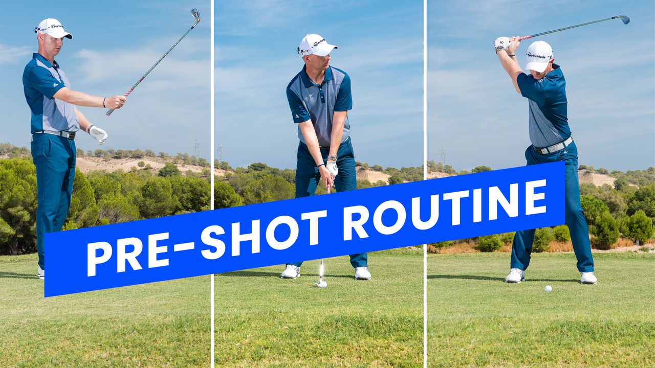 Golf pre-shot routine 2