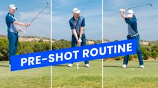 Golf pre-shot routine 2