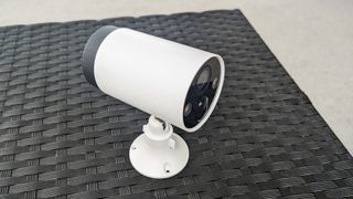 TP-Link Tapo C420S2 security camera from the side