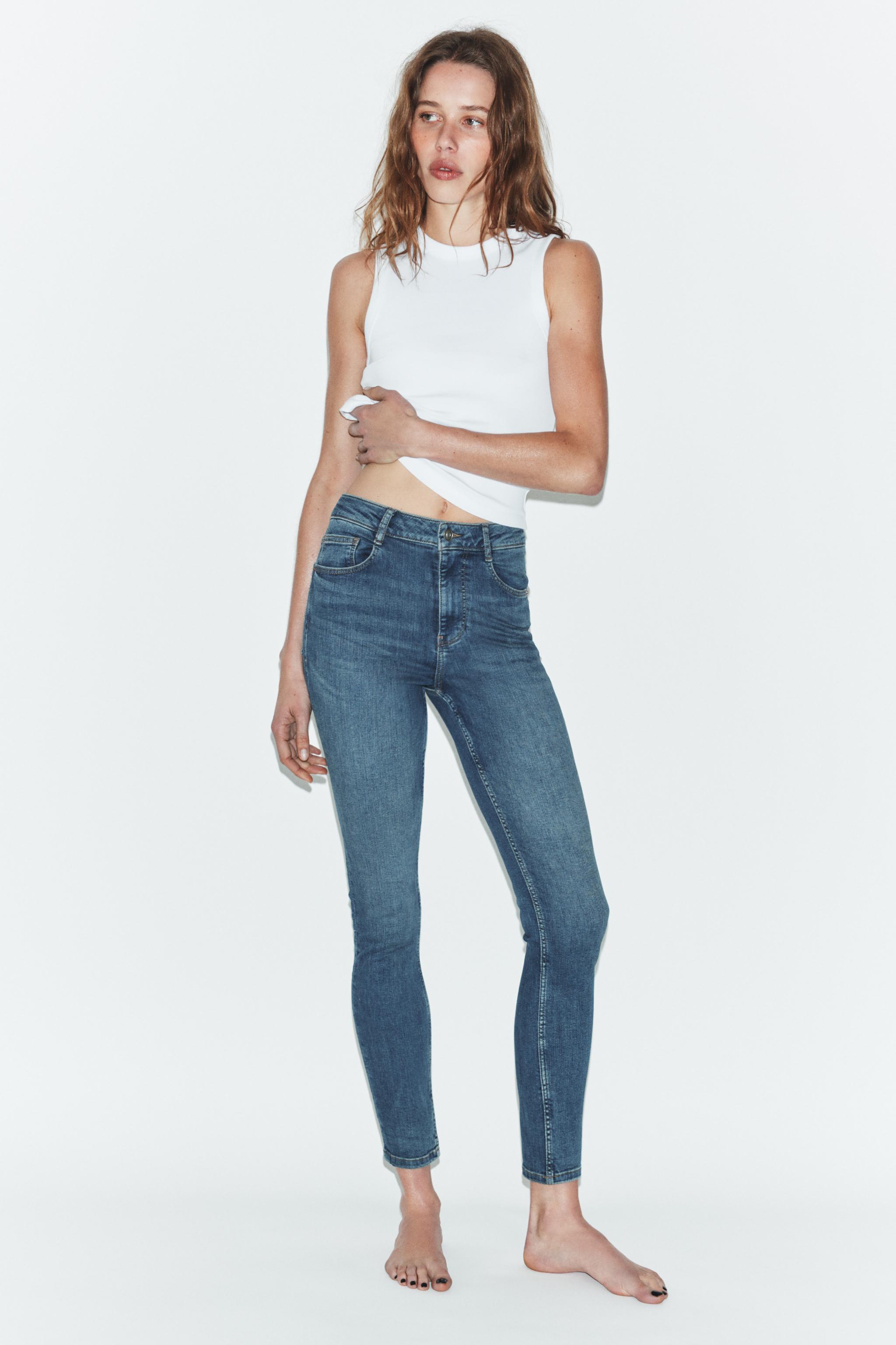 TRF Skinny High-Waist Jeans