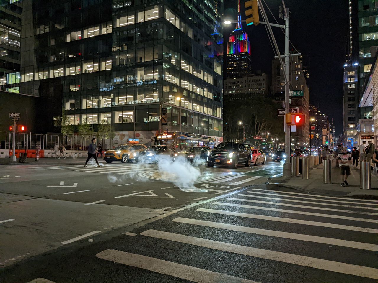 Night time camera samples from the Google Pixel 6a to compare with the OnePlus 10T