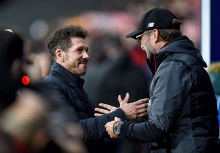 Jurgen Klopp and Diego Simeone