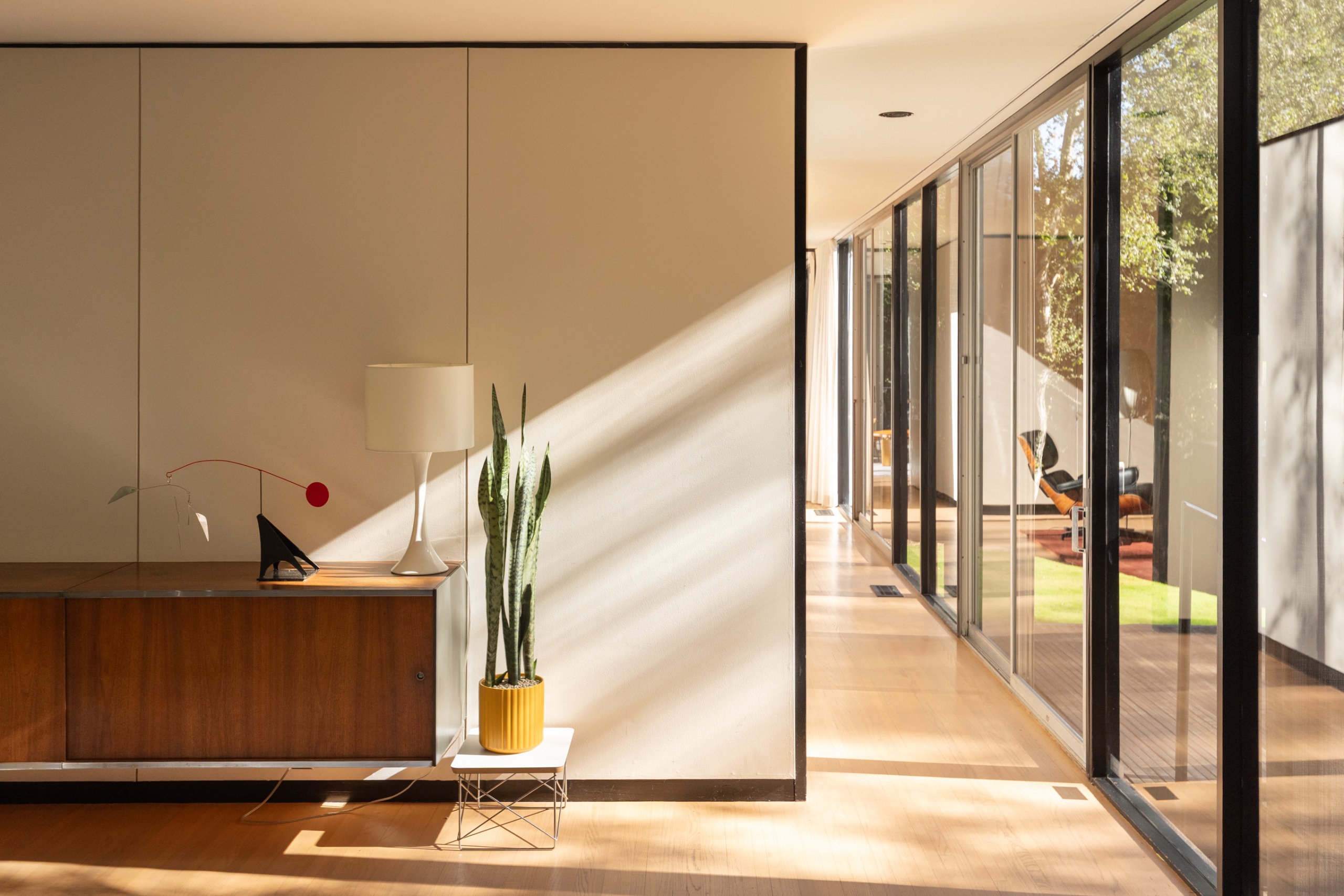The living room