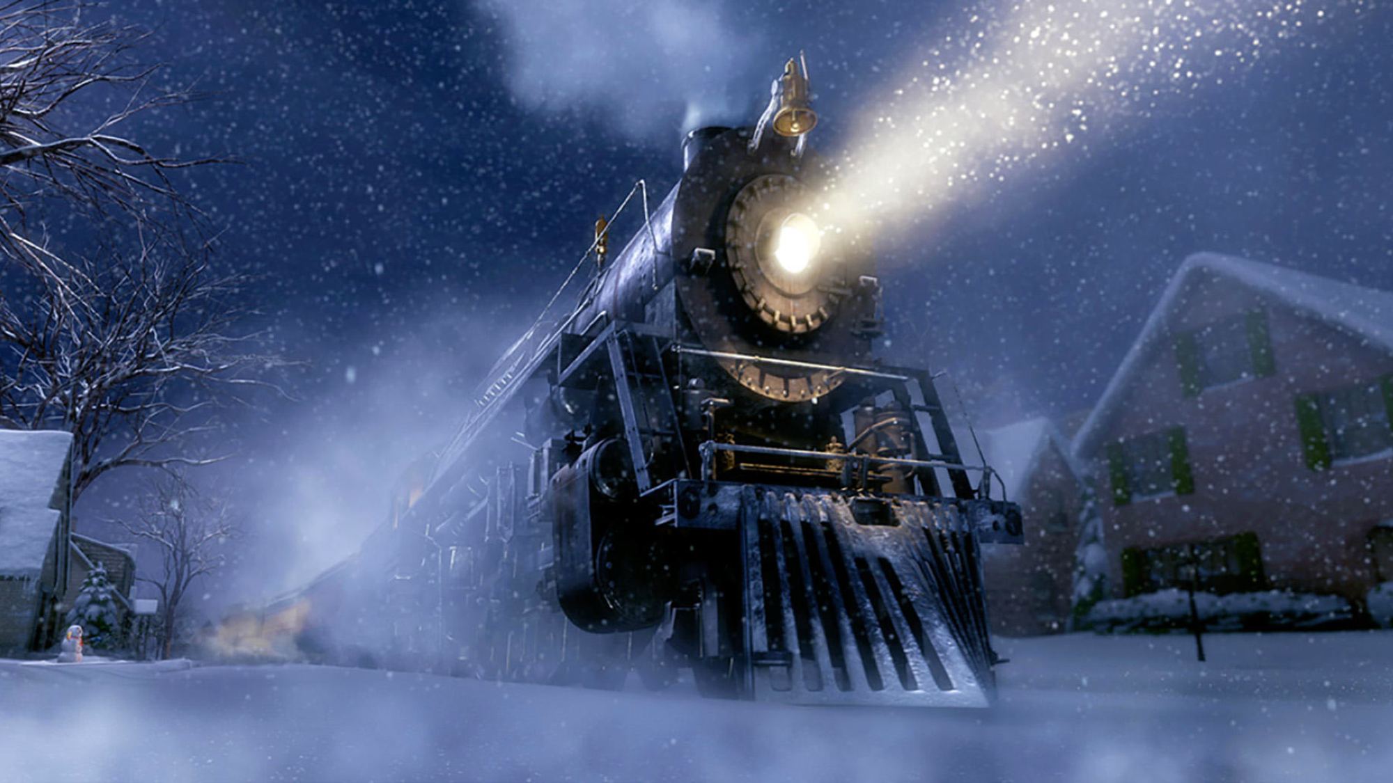 The train in The Polar Express