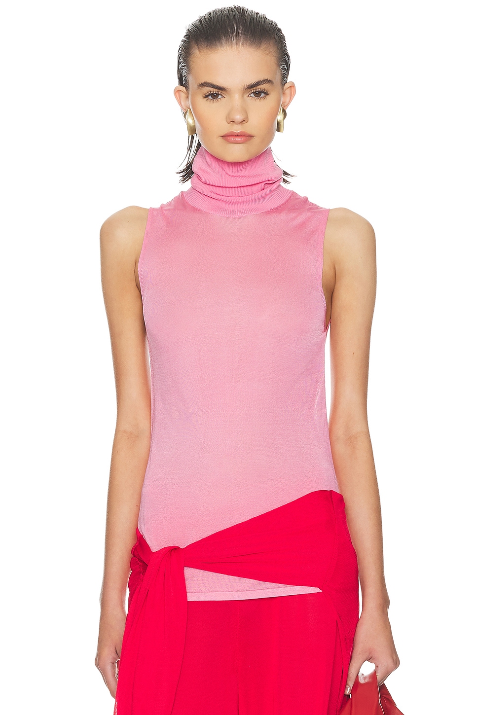 Arlena sleeveless turtleneck