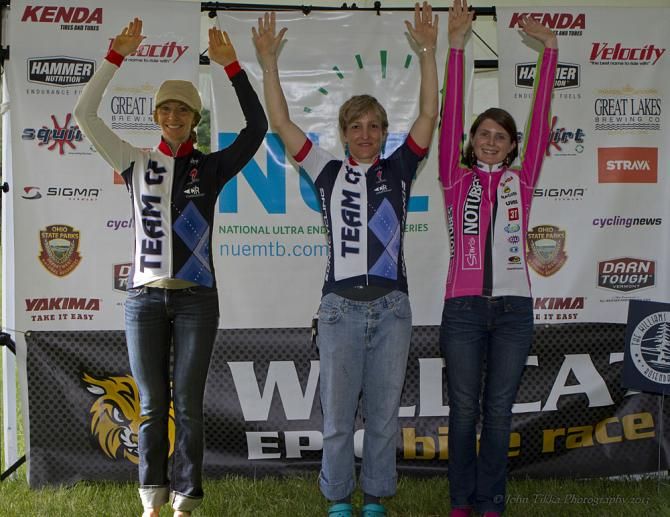 Wildcat 100 women's open podium