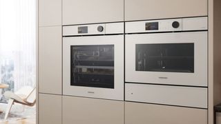 The Samsung Bespoke AI Oven in a kitchen