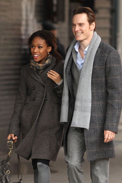 Michael Fassbender and Nicole Beharie dating? Michael Fassbender, Michael Fassbender career, Michael Fassbender films, Nicole Beharie, Shame, Shame movie, Steve McQueen, new celebrity relationships, Zoe Kravitz, Michael Fassbender girlfriend, Haywire