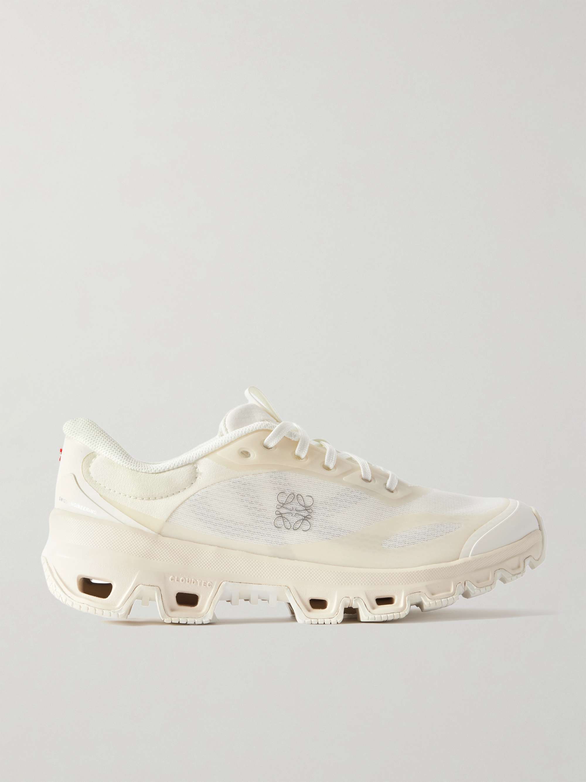 + on Cloudventure 2.0 Rubber-Trimmed Paneled Recycled-Mesh Sneakers
