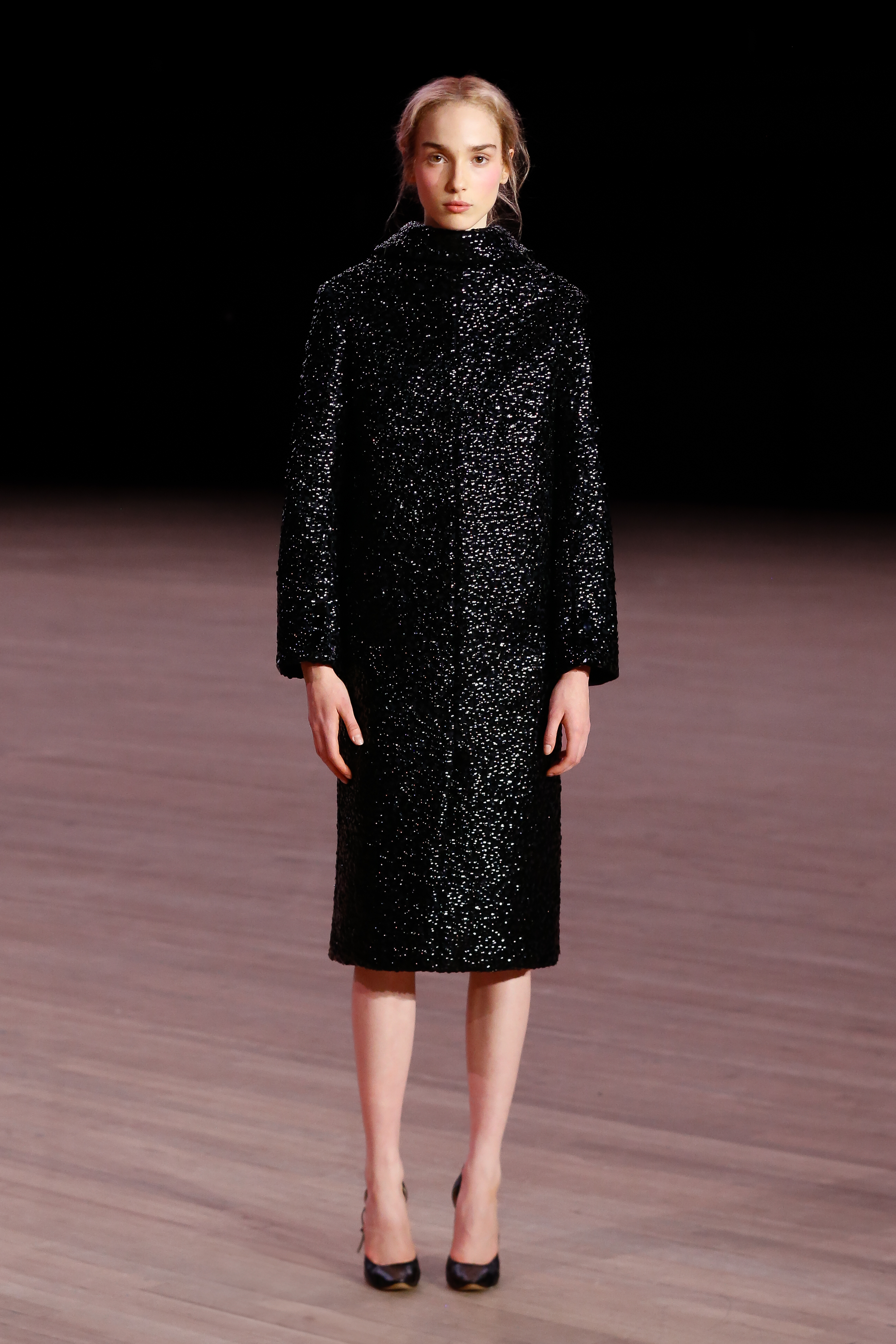 models wear the Marc Jacobs Fall 2026 runway collection at the Park Avenue Armory