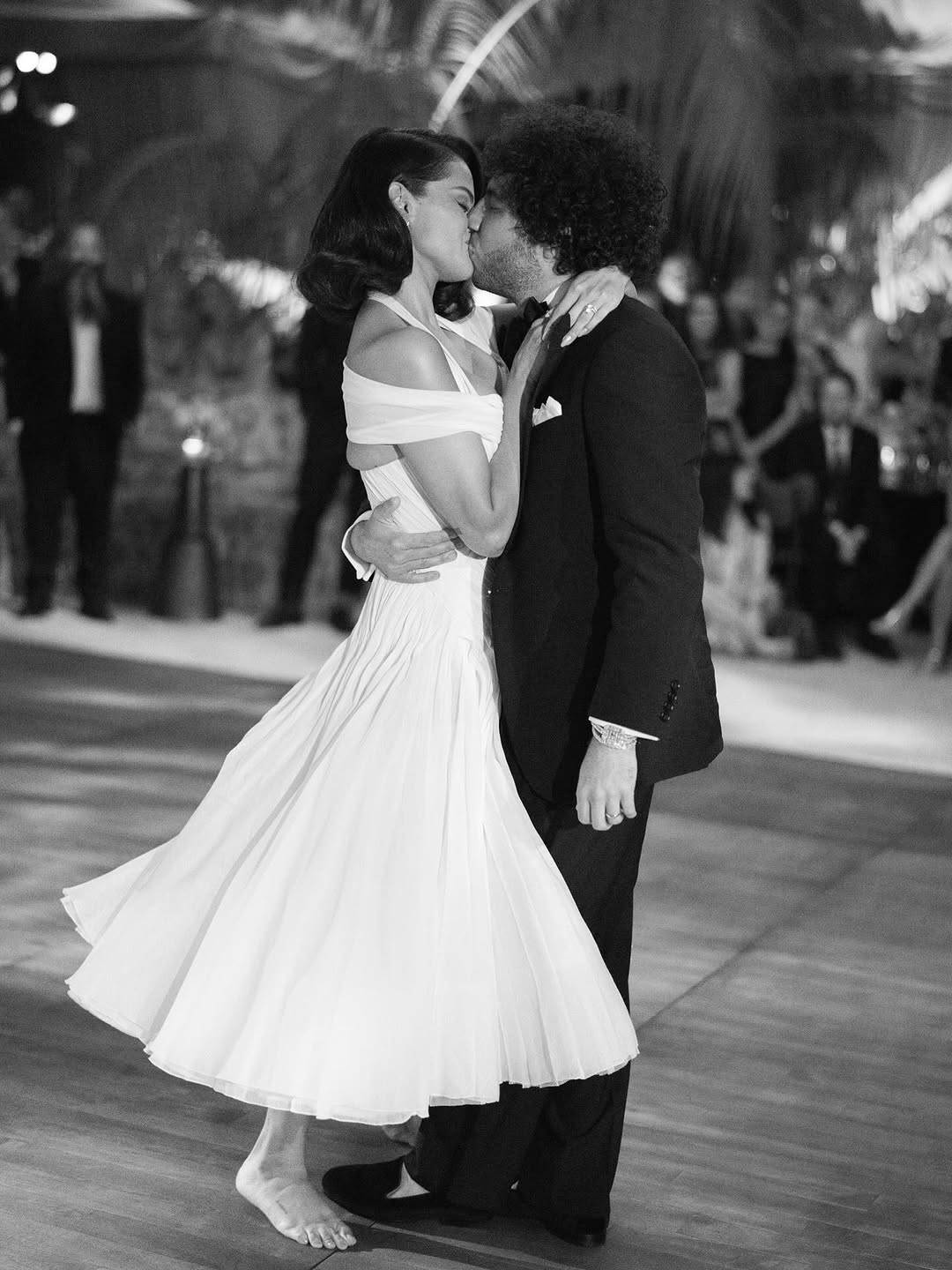 Selena Gomez wore a secret third wedding dress during the reception