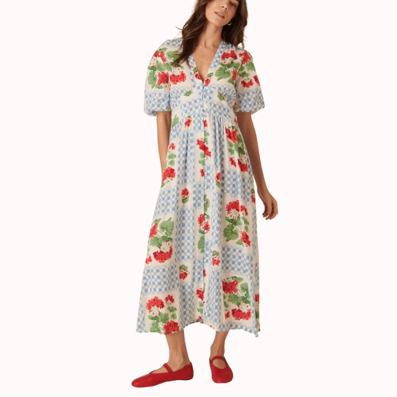 Image of blue dress