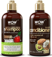 WOW Apple Cider Vinegar Shampoo and Conditioner, $was $34.99, now $29.91 (UK £24.50) | Amazon