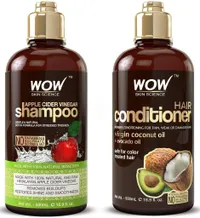 WOW  Apple Cider Vinegar Shampoo and Conditioner