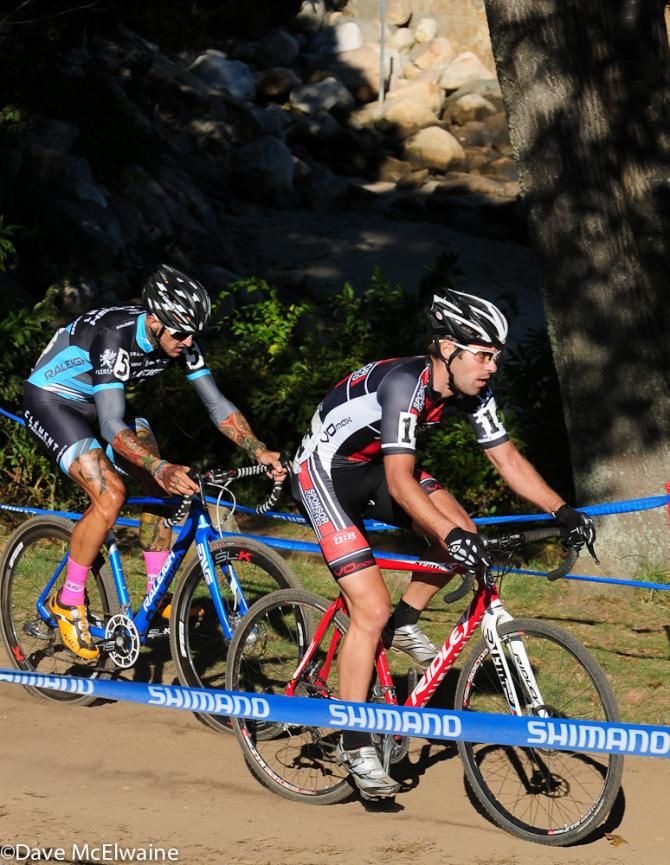 Craig Richey (VOmax-Sponsor Connected.com) lead early in the contest
