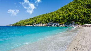 Beautiful Kastani beach Skopelos