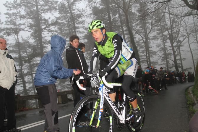 Ratto (Cannondale) paid for his efforts in the break