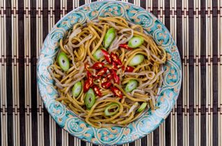 soy and sesame noodles