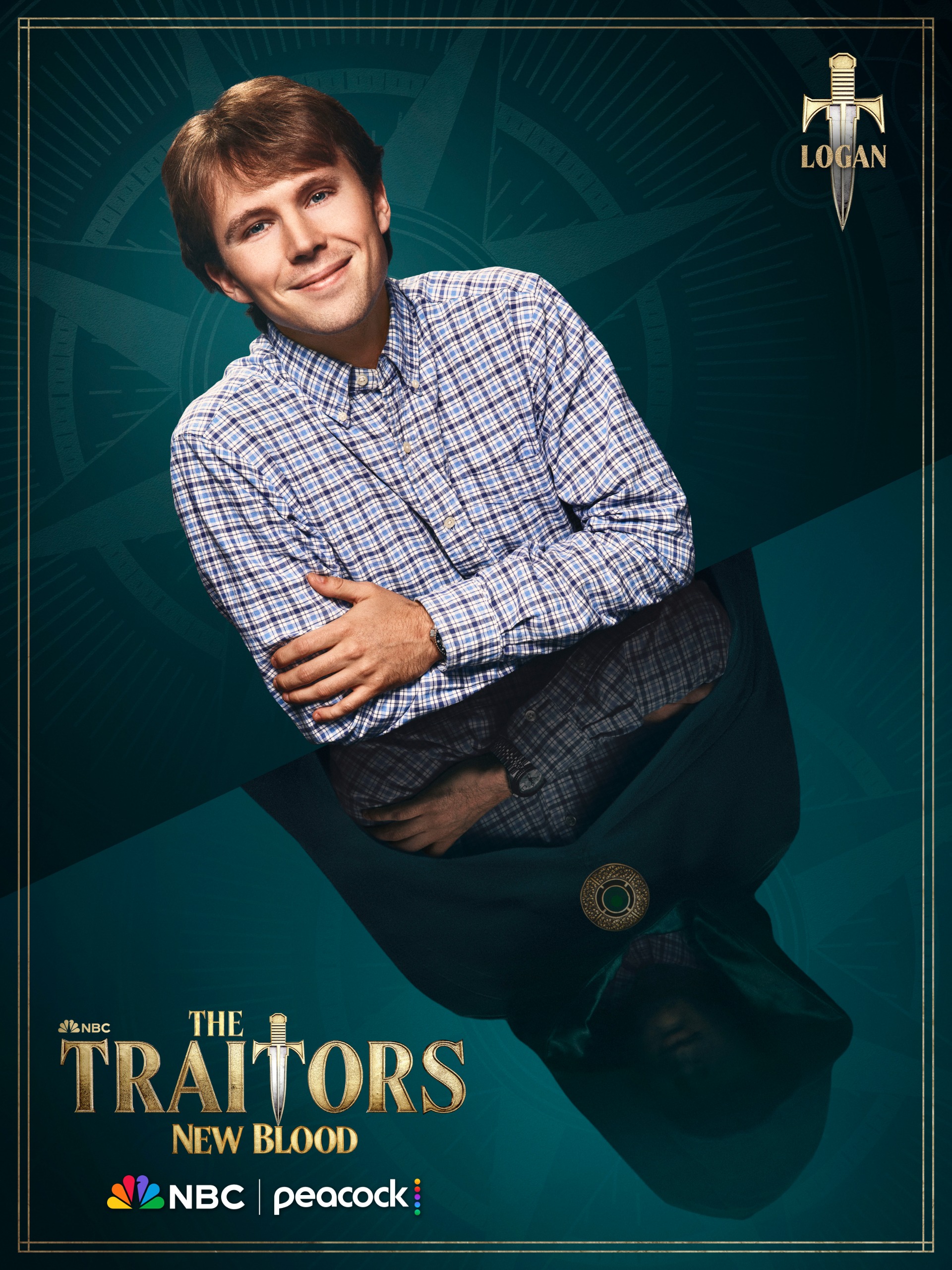The cast portrait for Logan Smith from NBC's 'The Traitors: New Blood.'