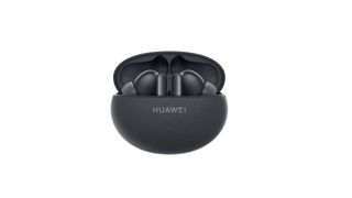 Huawei Freebuds 5i review: black earbuds in charging case