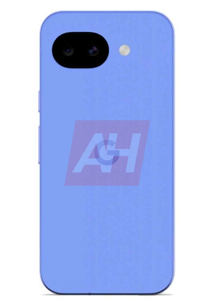 Google Pixel 10a back panel in purple