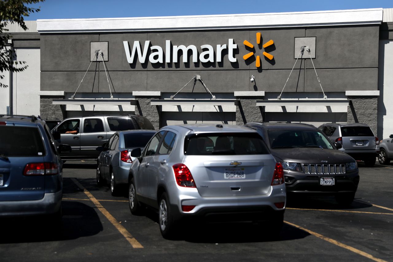 A Walmart in California