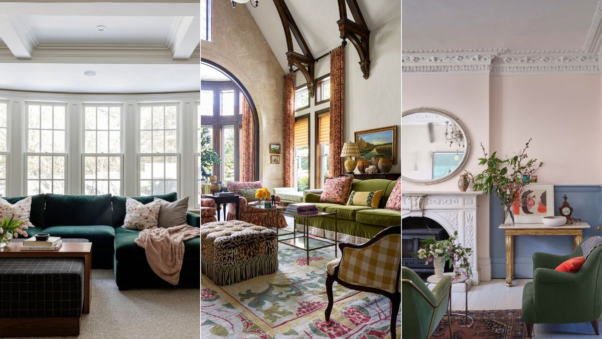 What colors go with a green couch? | Homes & Gardens