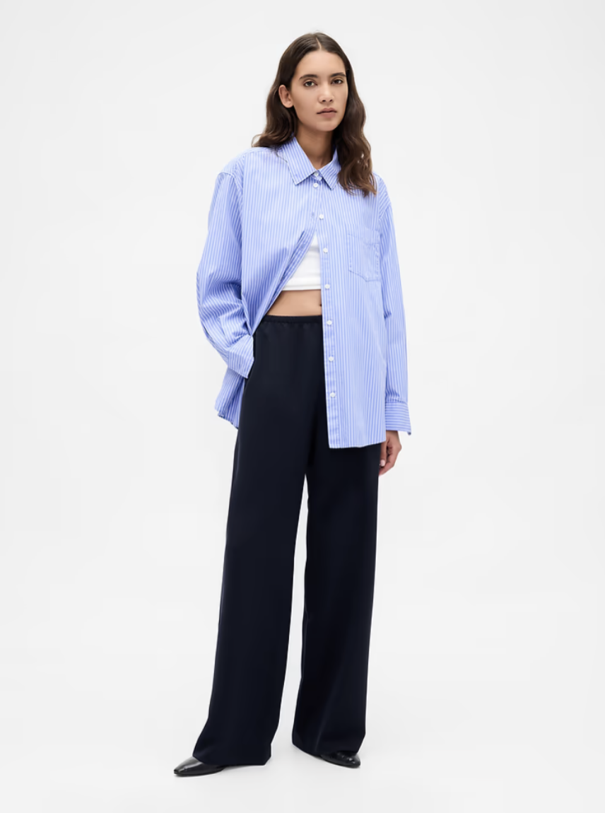 Gap, Easy Wide-Leg Pants