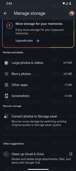 A look at the "recover storage" option coming for Google Photos on Android.