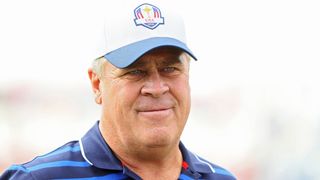 Hal Sutton of the United States looks on during the 2016 Ryder Cup Captains Matches