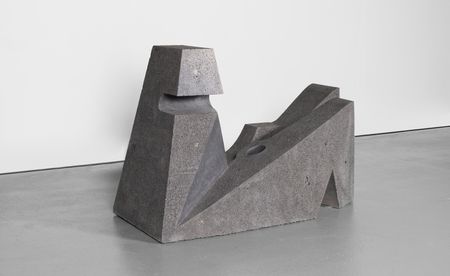 Pedro Reyes Chac Mool 2021 Volcanic stone