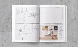 a new visual narrative including pictures of his studio and insights into his sketchbooks