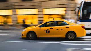 Taxi driving in New York