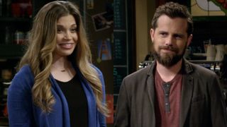 From L to R: Danielle Fishel as Topanga Matthews and Rider Strong as Shawn Hunter in the series finale of Girl Meets World.