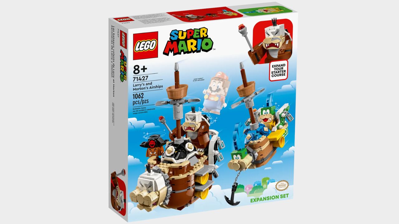 Lego Larry's and Morton's Airships box