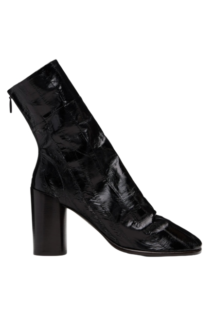 LEMAIRE, Black Glove 80 Ankle Boots