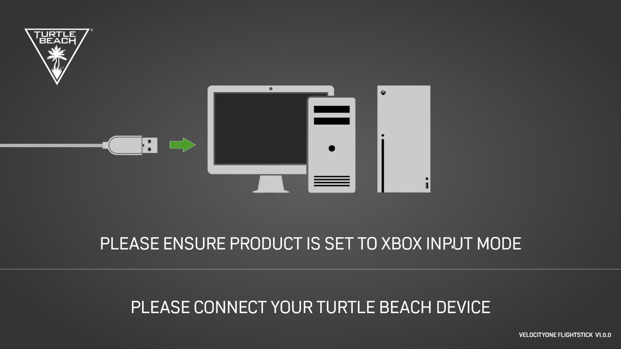 Turtle Beach VelocityOne Flightstick desktop app