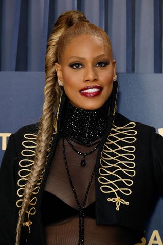 Laverne Cox at The SAG Awards 2024 GettyImages-2036178113