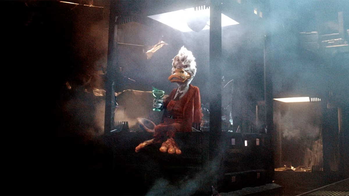 Howard the Duck as seen in Guardians of the Galaxy's post-credits scene